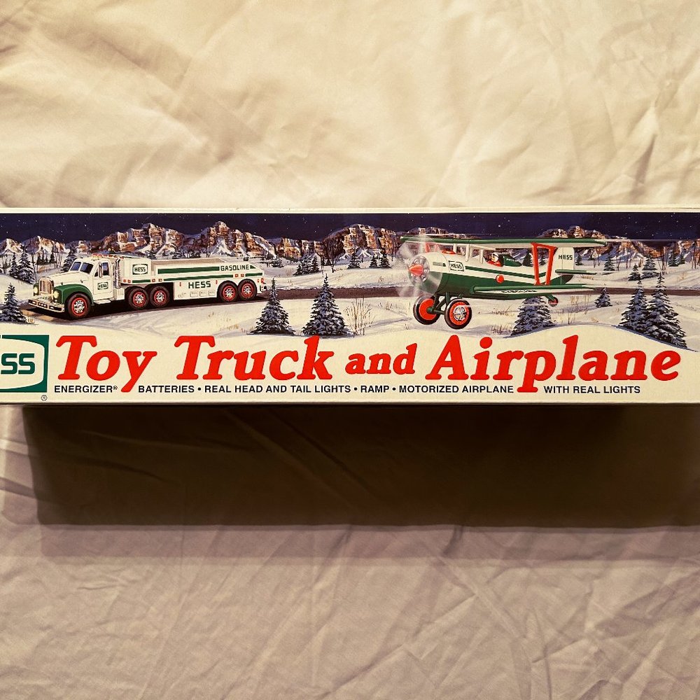 2002 Hess Truck and Airplane UNOPENED In ORIGINAL BOX
